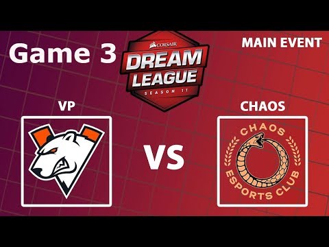 Dream League 11 | Stockholm Major | Lower Bracket R2 | VP vs Chaos - Game 3