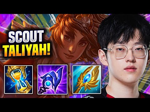 SCOUT TALIYAH MID IS BROKEN! - EDG Scout Plays Taliyah Mid vs Zilean! | Season 2022