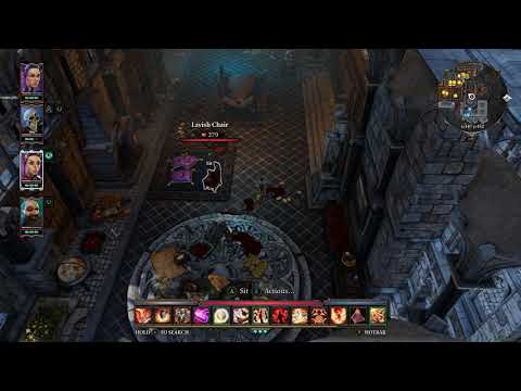 Encouraging Lord Linder Kemm to exercise // Divinity: Original Sin 2 Definitive Edition