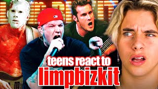 Teens React To Limp Bizkit! (Rollin&#39;, Faith, Nookie) | React