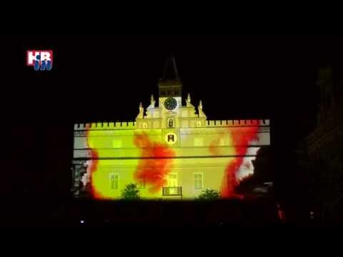 VIDEOMAPPING - Havlíčkův Brod 8. 5. 2015