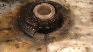 How to remove an old rusted faucet