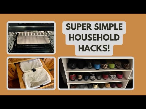SUPER SIMPLE HOUSEHOLD HACKS | A PLACE FOR EVERYTHING