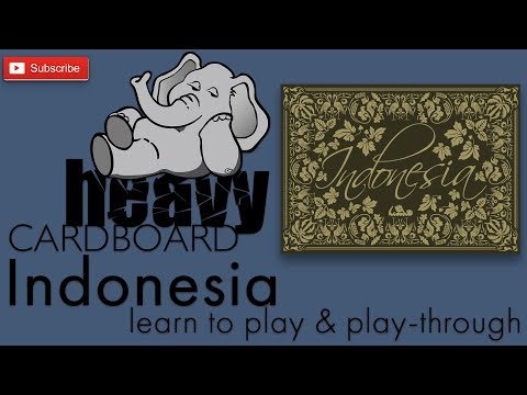Heavy Cardboard Teaches Indonesia & Full Play-through!