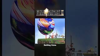 Battling Ozma, the secret superboss in Final Fantasy 9 😱