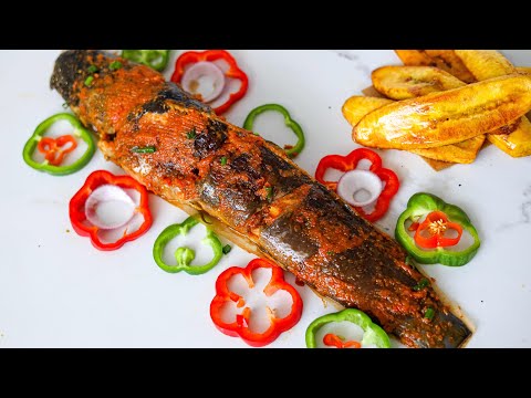 GRILLED CATFISH | HOW TO COOK NIGERIAN FOOD