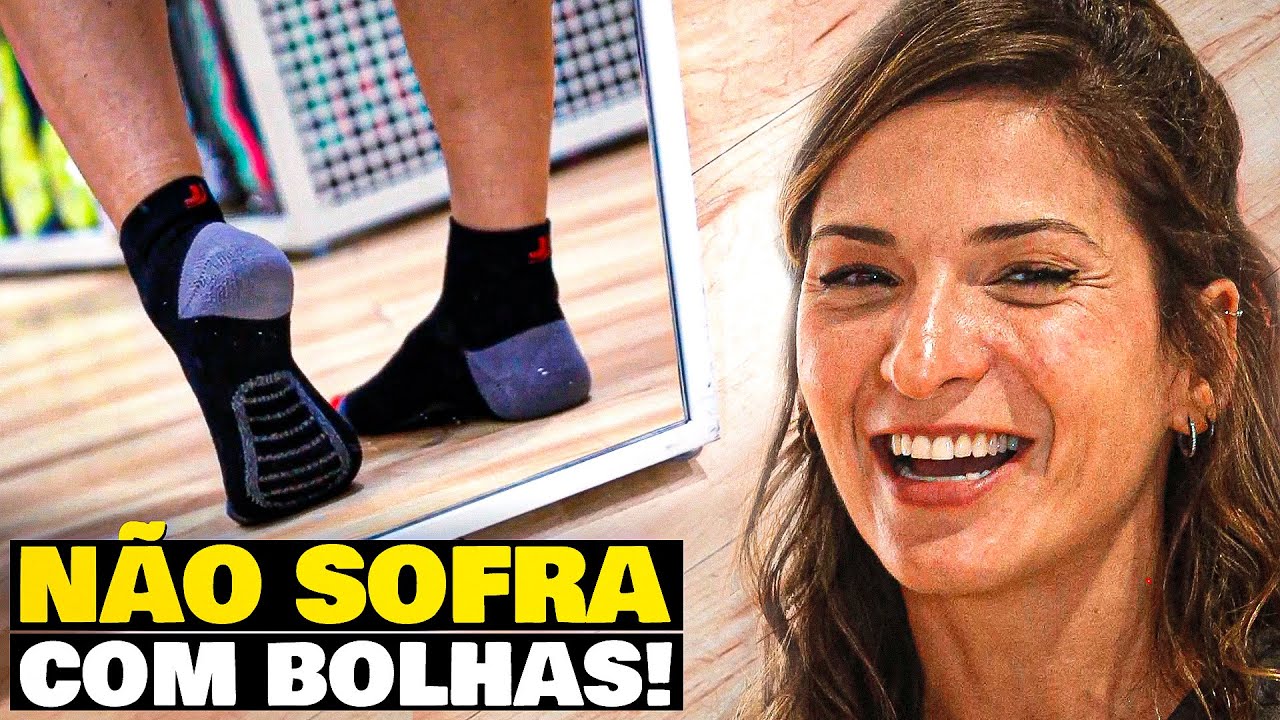 APRENDA A ESCOLHER MEIAS PARA CORRER - COMO NÃO TER BOLHAS NOS PÉS?