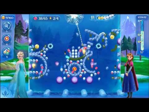 Frozen Free Fall: Icy Shot Level 194 - NO BOOSTERS ☃☃☃