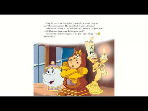 Beauty And The Beast: The Enchanted Christmas (With Highlightled Words) Read Along: Cd Audio