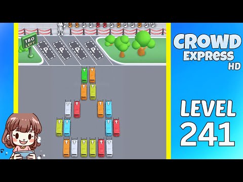 Crowd Express Level 241 Solution Walkthrough