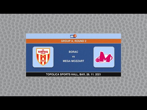 U19 ABA League Ch. 2021/22, Round 2 match: Borac - Mega Mozzart (26.11.2021)