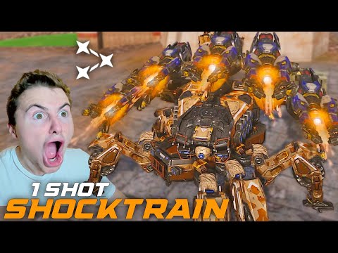 How Is This SO GOOD? Shocktrain Ravager With Huge 1 Shot Kills | War Robots