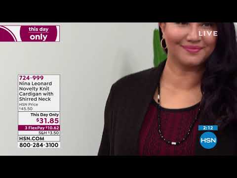 HSN | Nina Leonard Fashions 12.30.2020 - 11 AM
