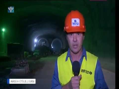 IBA Gets Secret Preview of Fast Train Tunnels to Jerusalem
