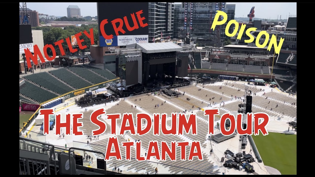 The Stadium Tour 2022 Truist Park Atlanta ( With merchandise prices)