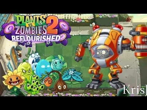 Pvz 2 Reflourished - Z-Mech - Mini Boss - Holiday Mashup Day 24.