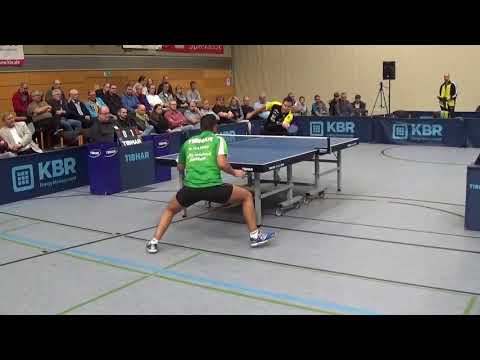 Petr David Vs Martin Allegro Belgium 2  Bundesliga Table Tennis TV Hilpoltstein TTC Juelich 20171029