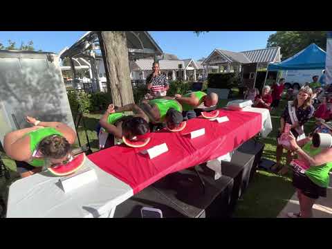 Watermelon Eating Contest at AdventHealth Watermelon 5k