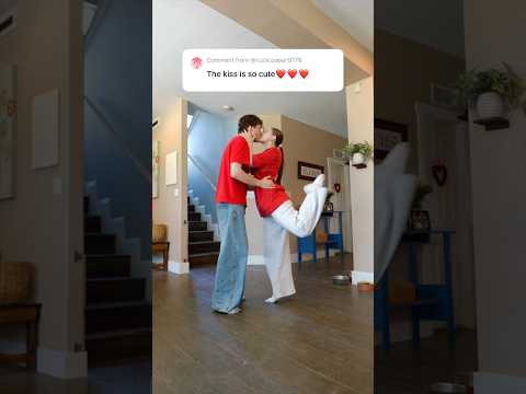 OMG WE KISSED….😳💋🙌🏼 #couple #dance #trend #shortvideo #shorts #duet #kiss