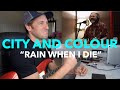 Guitar Teacher REACTS: City and Colour "Rain When I Die" | Alice In Chains Cover