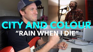 Guitar Teacher REACTS: City and Colour &quot;Rain When I Die&quot; | Alice In Chains Cover