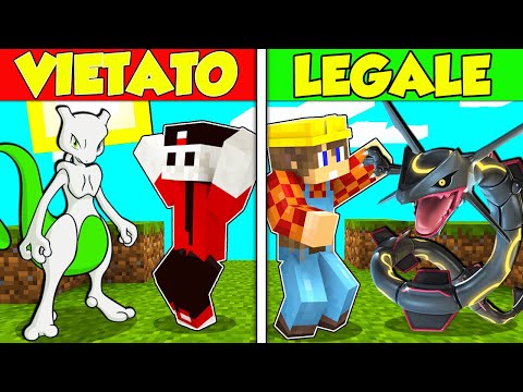 WE BAN SHINY LEGENDARY POKEMON IN PIXELMON ON MINECRAFT ITA!!