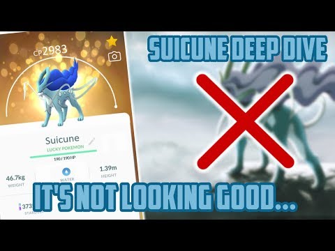 Suicune Deep Dive In Pokemon GO! How Good Is This Thang?