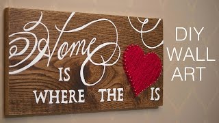 DIY Wall Art | Home Decor Project