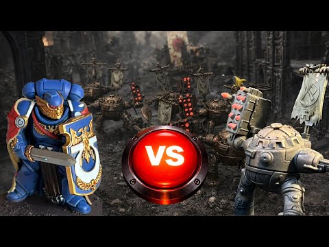 Do Not Push - Orks vs Ultramarines (Warhammer 40k Battle Report)