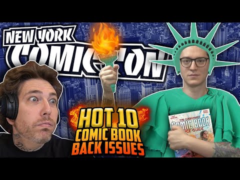 Comic Books Heating Up for NYCC Weekend! | Hot10 Comic Book Back Issues List #ComicBookSales