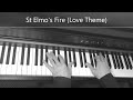🎵 St Elmo's Fire (Love Theme) 🎵 David Foster - Piano Cover