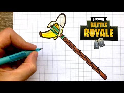 Como Dibujar Fortnite Banana Peely Paso A Paso Dibujos Para - como dibujar banana pico de fortnite