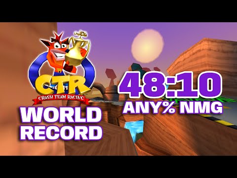 [WORLD RECORD] Crash Team Racing Any% (No Major Glitches) - 48:10