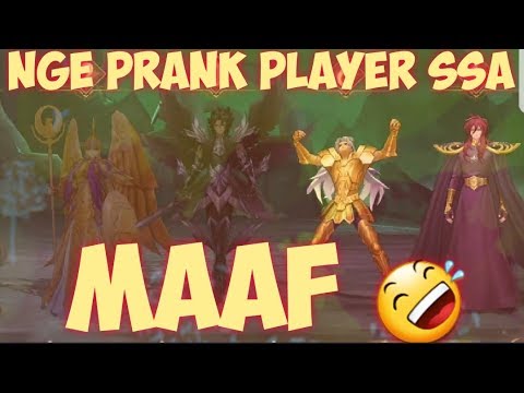 Nge prank player Saint Seiya Awakening - #MrJazz | #EvilSaga