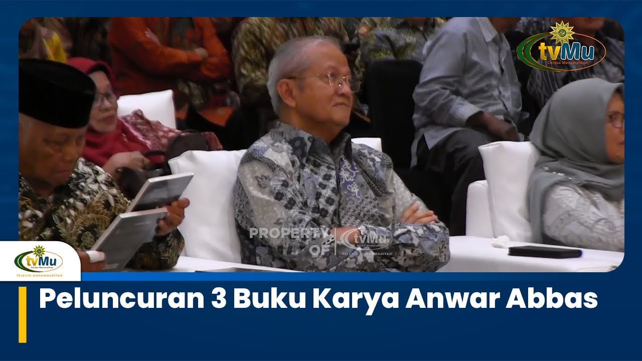 Peringati Milad ke-70, Anwar Abbas Luncurkan Tiga Buku