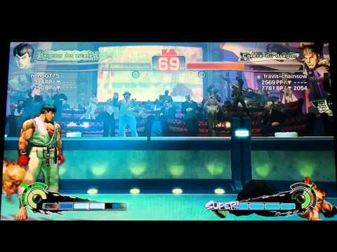 nonoGT75 [Fei Long] vs travis-chainsow [Ryu] SSF4 AE 2012 Online Ranked Matches