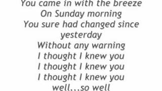 No Doubt - Sunday morning  (lyrics)