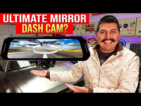 RYDEEN Tombo 360X Mirror Dash Cam 360° VIEW Review (GPS & Park Mode)