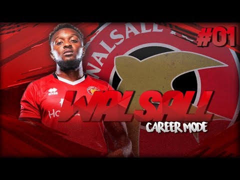 FIFA 19 Career Mode | Walsall | New signing and first game of the season! | #01