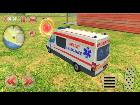 Emergency Robot City Ambulance Simulator - City Rescue Driving Game - Android Gameplay