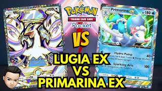 ⚔️ Pokemon TCG Pocket - Lugia EX VS Primarina EX #pokemon #pokemontcgpocket #pokemontcg