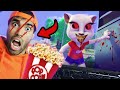 Nunca Assista O Filme Da Talking Angela s 3 Am Cartoon 