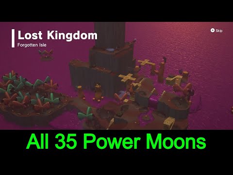All 35 Lost Kingdom Power Moons in Super Mario Odyssey