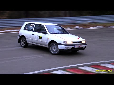 Nepelski Michał - Nissan Sunny - SuperOES "SuperBarbórka 2020" Tor Kielce 12-12-2020