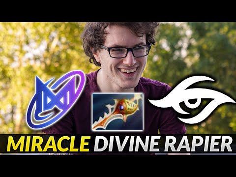 NIGMA vs SECRET game 2 - MIRACLE RAPIER 900 Gpm Monster