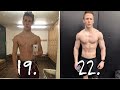 MIKE LINCOLN 3 YEAR TRANSFORMATION | 19-22 | YOUNG BODYBUILDER