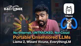 How to run LLMs locally from an external hard disk #ollama #llm #AI #privatechat #nointernetchat