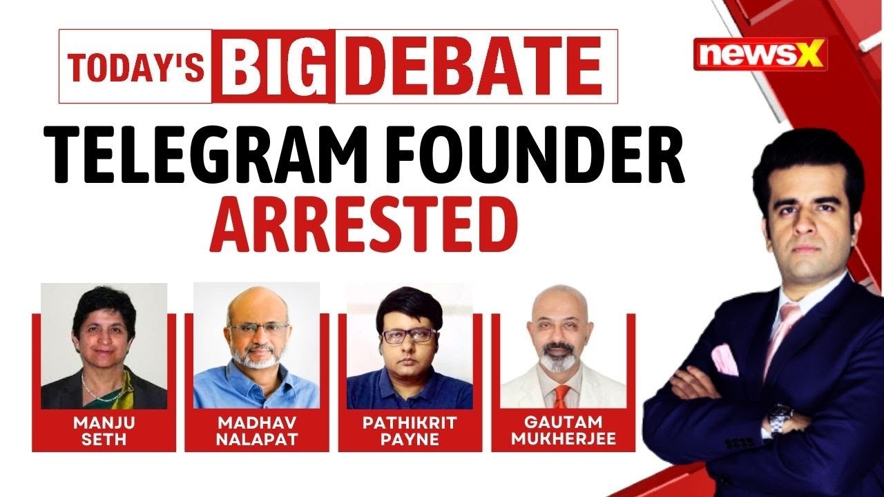 Telegram CEO Arrest: Musk Cries ‘Free Pavel’ | Moderation Vs Privacy | NewsX