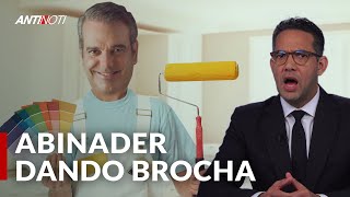 Abinader Dando Brocha En La Zona Colonial | Antinoti