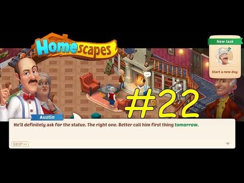 Homescapes Story Living Room Day 4 Gameplay Walkthrough